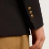 Doppelreihiger Herren-Blazer in Dunkelblau