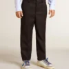 Dunkelblaue Wollhose für Jungen