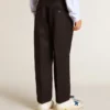 Dunkelblaue Wollhose für Jungen