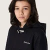 Dunkelblauer Dufflecoat mit Kapuze für Jungen