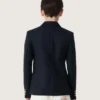 Dunkelblauer Zweireiher-Blazer für Jungen