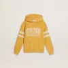 Gelbes Kinder-Sweatshirt mit Vintage-Print