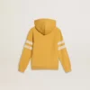 Gelbes Kinder-Sweatshirt mit Vintage-Print