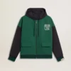 Grün-blaues Wende-Sweatshirt für Herren