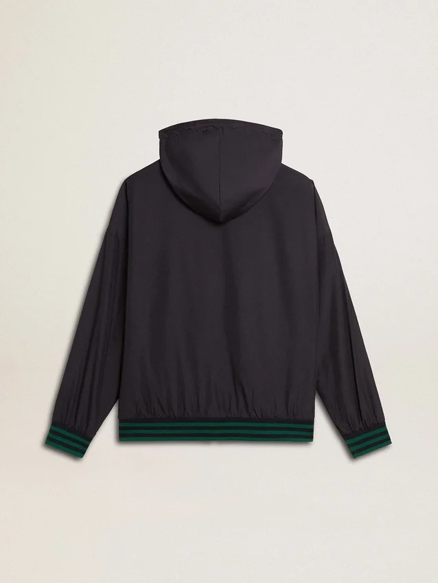 Grün-blaues Wende-Sweatshirt für Herren