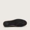 Herren-Ball Star aus schwarzem Nappa mit Stern aus Wildleder und Fersenlasche aus Nappa