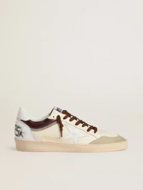 Herren-Ball Star LTD aus Nappa mit Nappa-Stern und Lederlasche an der Ferse