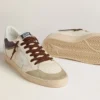 Herren-Ball Star LTD aus Nappa mit Nappa-Stern und Lederlasche an der Ferse