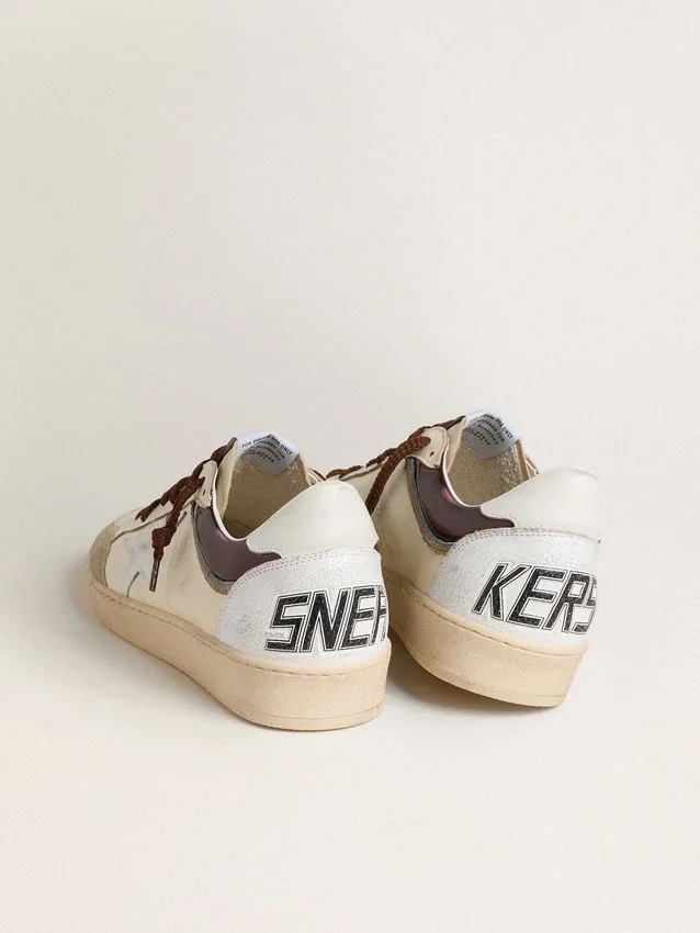 Herren-Ball Star LTD aus Nappa mit Nappa-Stern und Lederlasche an der Ferse