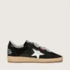 Herren-Ball Star LTD aus schwarzem Wildleder mit Lederwaren