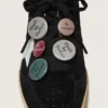 Herren-Ball Star LTD aus schwarzem Wildleder mit Lederwaren