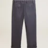 Herren-Chinos in Blau mit Used-Look