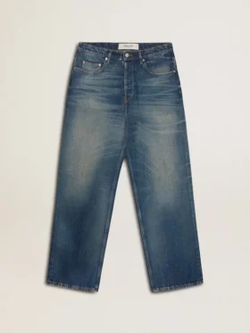 Herren-Jeans in lockerer Passform und mittlerer Waschung zum chinesischen Neujahr