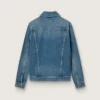 Herren-Jeansjacke mit mittlerer Waschung