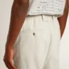Herren-Jogginghose aus khakifarbener Wollmischung
