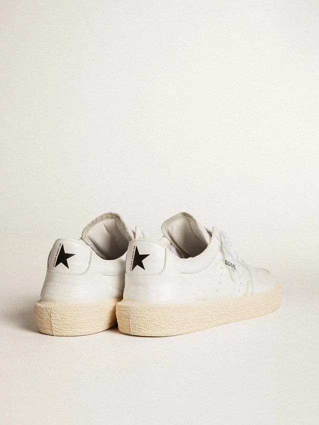 Herren-Modell «Tenth Star» aus weissem Leder