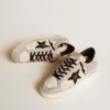Herren-Stardan LTD aus Nappa und Leder mit Stern aus Wildleder und Fersenlasche aus Leder
