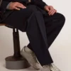 Herren-Super-Star aus Leder mit schwarzem Stern