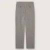 Herrenhose in Slim-Fit-Passform mit grauem Prince-of-Wales-Karomuster