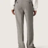 Herrenhose in Slim-Fit-Passform mit grauem Prince-of-Wales-Karomuster
