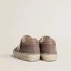 Hi Star für Damen aus Wildleder mit silbernem Lederstern und Lederlasche an der Ferse