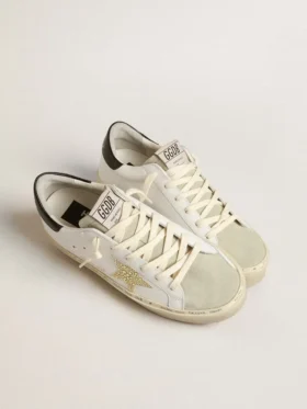 Hi Star mit Swarovski-Kristallstern und schwarzer Fersenlasche