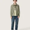 Jeans für Jungen mit unversäuberten Säumen und Stickerei