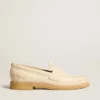 Jerry-Loafer aus butterweissem Leder