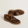 Jerry-Loafer für Damen aus Ponyleder mit Leopardenmuster