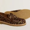 Jerry-Loafer für Damen aus Ponyleder mit Leopardenmuster