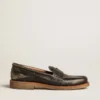 Jerry-Loafer für Damen aus schwarzem Leder