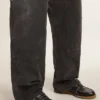Jerry-Loafer für Damen aus schwarzem Leder