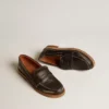 Jerry-Loafer für Herren aus schwarzem Leder