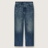 Journey Bootcut-Jeans für Mädchen aus blauem Denim mit Strasssteinen im Farbverlauf