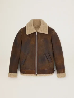 Journey-Kollektion Arvel-Lammfelljacke