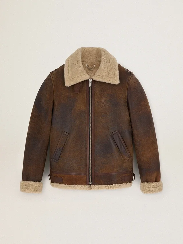 Journey-Kollektion Arvel-Lammfelljacke