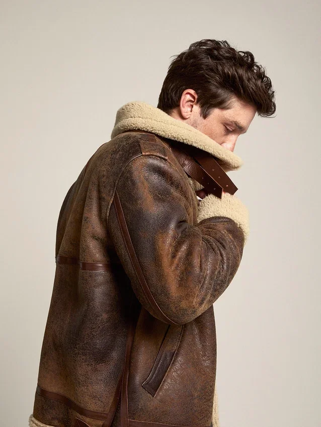 Journey-Kollektion Arvel-Lammfelljacke