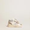 June Junior aus Nappa und metallischen Ledereinsätzen mit Glitzerstern