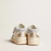 June Junior aus Nappa und metallischen Ledereinsätzen mit Glitzerstern