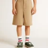 Jungenshorts aus beiger Baumwolle