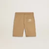 Jungenshorts aus beiger Baumwolle