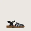 Junior-Sandalen «Maxime» aus marineblauem Leder