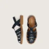 Junior-Sandalen «Maxime» aus marineblauem Leder
