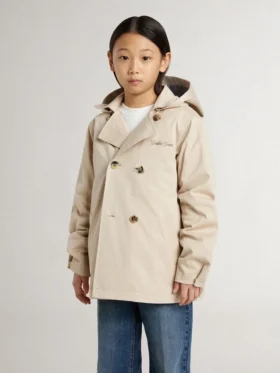 Kinder-Trenchcoat mit herausnehmbarer Innenweste