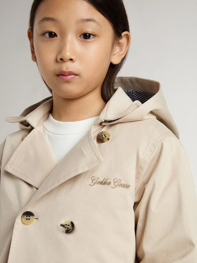 Kinder-Trenchcoat mit herausnehmbarer Innenweste