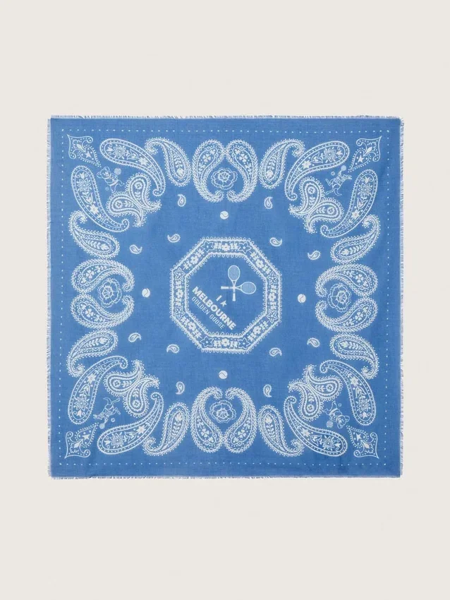 LTD-Paisley-Schal mit «I love Melbourne»-Aufdruck
