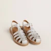Maxime Junior-Sandalen in Silber mit Mikroglitzer