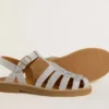 Maxime Junior-Sandalen in Silber mit Mikroglitzer