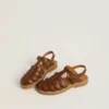 Maxime Young Sandalen aus braunem Leder