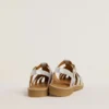Maxime Young Sandalen in Silber mit Mikroglitzer